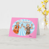 思い出おもしろい誕生日 カード (黄色い花)