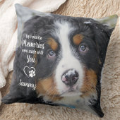 思い出お気に入りの犬の愛犬ペット損失ペット記念碑 クッション