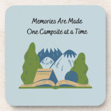 思い出が一度に一つのキャンプ場に作られる