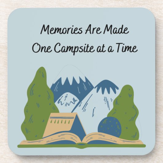思い出が一度に1つのキャンプ場に コースター (正面)