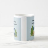 思い出が一度に1つのキャンプ場に コーヒーマグカップ (中央)