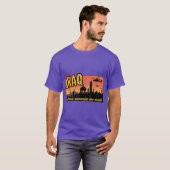 思い出が作られるイラク Oif Militaryourist Re Tシャツ (正面フル)