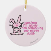 思い出させないこと セラミックオーナメント (正面)