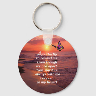 思い出させる蝶 キーホルダー
