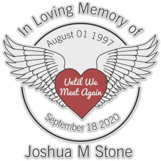 思い出して シール (正面)