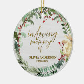 思い出して | リース記念写真 セラミックオーナメント (左)