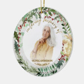 思い出して | リース記念写真 セラミックオーナメント (左)