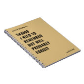 思い出すべきおもしろい引用文 ノートブック (右側)