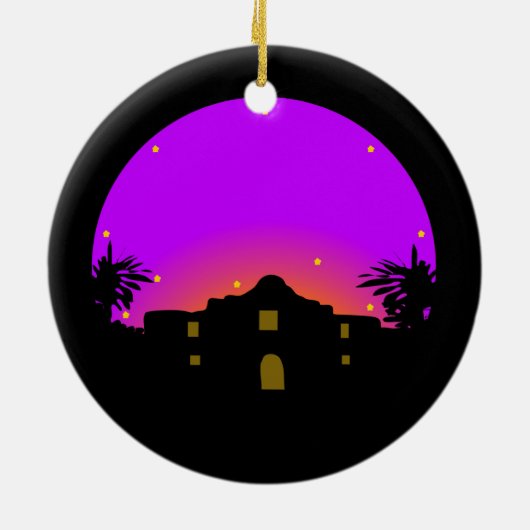 思い出すアラモオーナメント セラミックオーナメント (裏面)