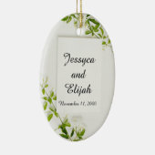 思い出すセラミック/オーバルオーナメントウィンドイン セラミックオーナメント (右)