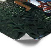 思い出すボヘミアン・ネオ・ジプシー・キャラバン妖精ポスター ポスター (角)