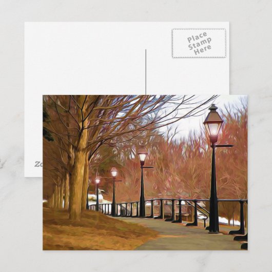 思い出す散歩 ポストカード (正面/裏面)