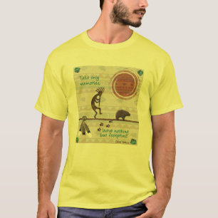 思い出だけを撮る Tシャツ