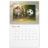 思い出でいっぱいの家族写真 カレンダー (2月 2026)