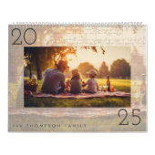 思い出でいっぱいの家族写真 カレンダー (カバー)