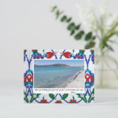 思い出とルミの名言と一緒に楽しい休暇を ポストカード (スタンド正面)