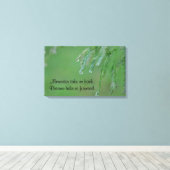 思い出と夢のキャンバス キャンバスプリント (インサイチュ (ウッドフロア))