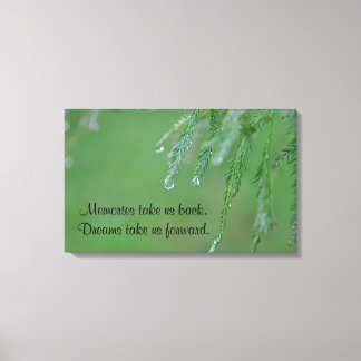 思い出と夢のキャンバス キャンバスプリント