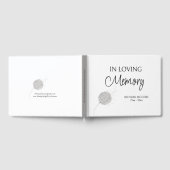 思い出にタンポポの追悼の意を表して ゲストブック (全面)