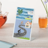 思い出に乗ること 台座サイン (インサイチュ)