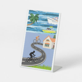 思い出に乗ること 台座サイン