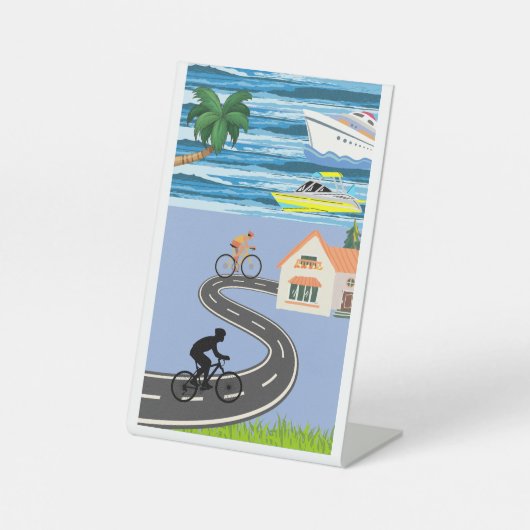 思い出に乗ること 台座サイン (正面)