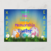 思い出に残るおもしろいを晴らす ポストカード (正面)