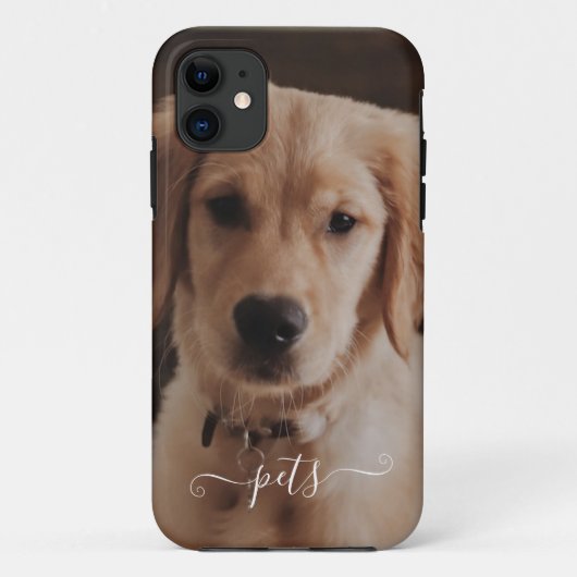 思い出に残るかわいいペットの写真 Case-Mate iPhoneケース (裏面)