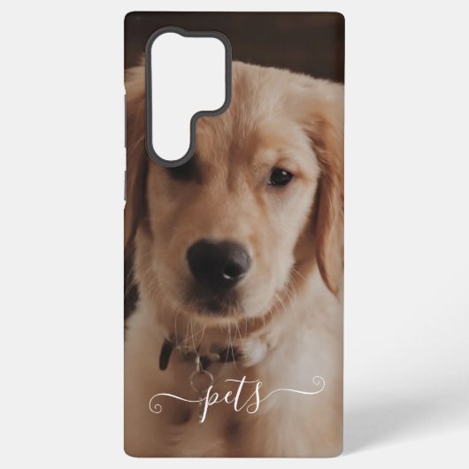 思い出に残るかわいいペットの写真 SAMSUNG GALAXYケース (裏面)