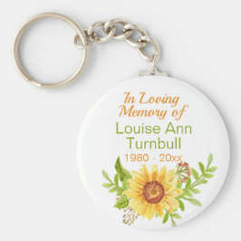 思い出に残るひまわり記念碑 キーホルダー
