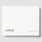 思い出に残るイベントのための素敵なゲスト結婚ブック ゲストブック (裏面)