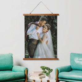 思い出に残るオーダーメイドの結婚式の画像のタペストリー 吊り下げ型タペストリー