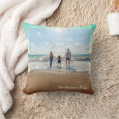 思い出に残るカスタム家族の写真を作成 クッション (ブランケット)