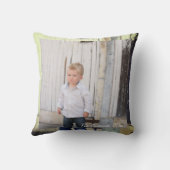 思い出に残るカスタム家族の写真を作成 クッション (裏面)