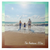 思い出に残るカスタム家族の写真を作成 タイル (正面)