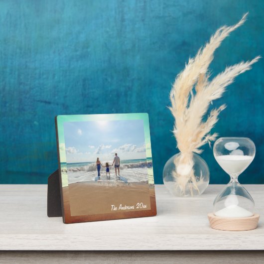 思い出に残るカスタム家族の写真を作成 フォトプラーク (インサイチュ)