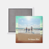 思い出に残るカスタム家族の写真を作成 マグネット (正面/裏面)