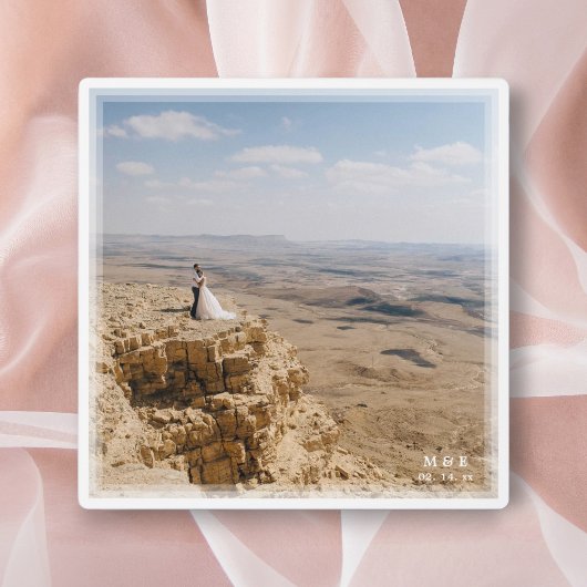 思い出に残るカスタム自分の写真を結婚作成する フォトプラーク