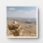 思い出に残るカスタム自分の写真を結婚作成する フォトプラーク (正面)