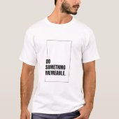 思い出に残るグラフィックTシャツを作る Tシャツ (正面)