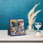 思い出に残る家族の写真コラージュを作成 フォトプラーク (インサイチュ)