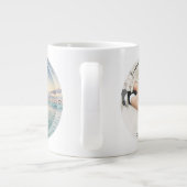 思い出に残る新しい写真結婚を作結婚成する ジャンボコーヒーマグカップ (裏面)