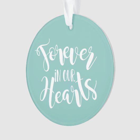 思い出に満ちた写真を愛するペットの記念クリスマスツリー オーナメント (正面)