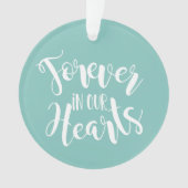 思い出に満ちた写真を愛するペットの記念クリスマスツリー オーナメント (正面)