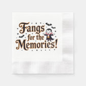 思い出に牙を剥く 縁ありカクテルナプキン (正面)