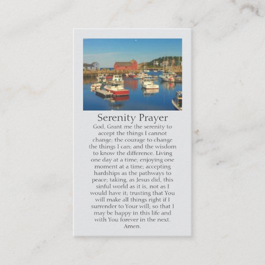 思い出に赤魚シャックモチーフ#1 名刺 (正面)