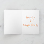 思い出のあなたへ モチベーション デイジー オーダーメイド フォト カード (内部)