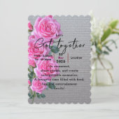 思い出のあるバラ 招待状 (スタンド正面)