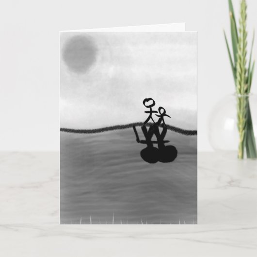 思い出のカード - 親へ カード (正面)