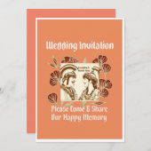 思い出のキャプチャ 招待状 (正面/裏面)